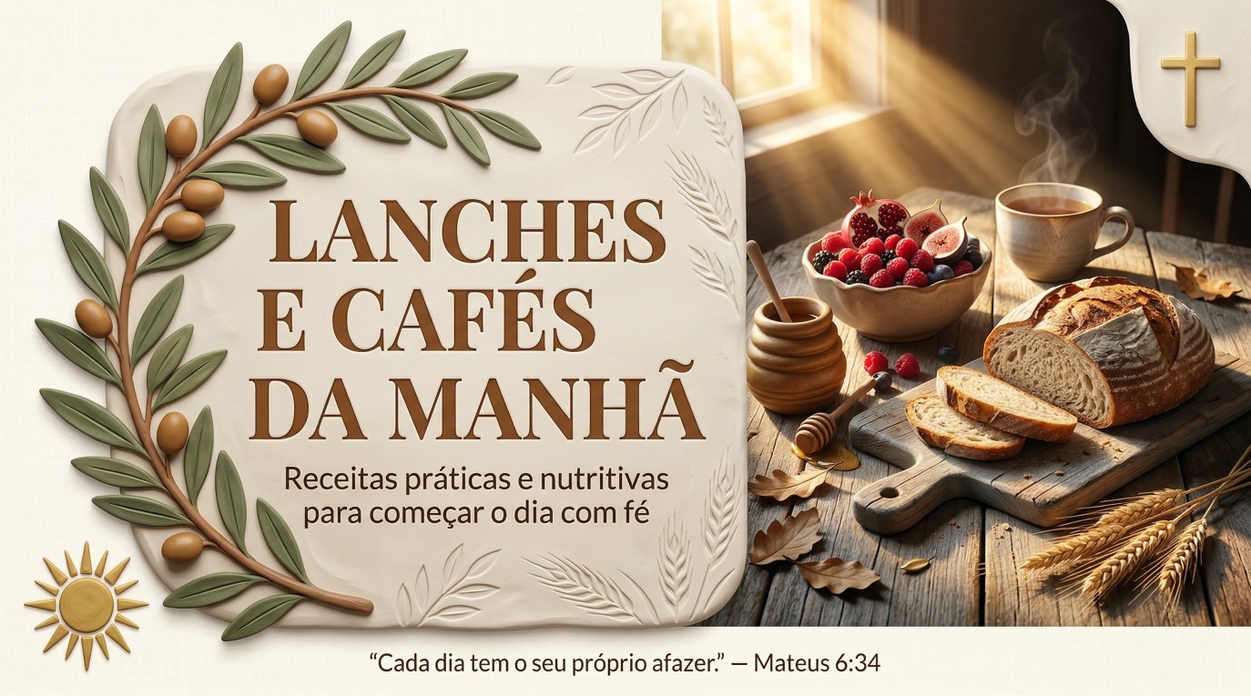 Lanches e Cafés da Manhã